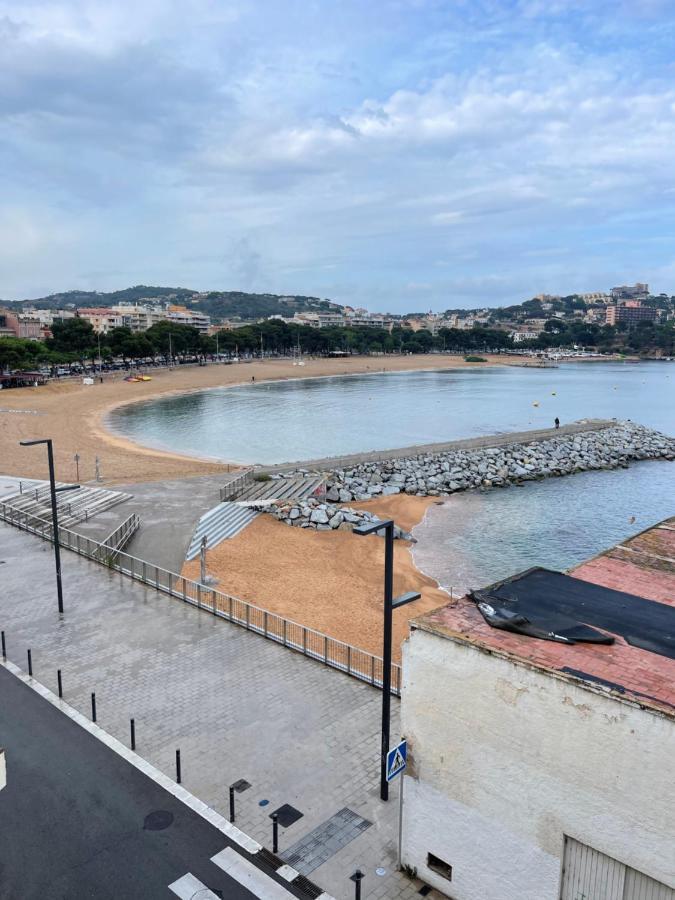 Aquamarine Sant Feliu En La Playa Con Patio Apartman Sant Feliu de Guíxols Kültér fotó